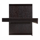 Reichart Wall-Mounted Wine Rack in Espresso