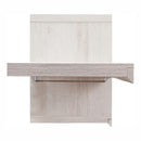 Reichart Wall-Mounted Wine Rack in Weathered White