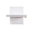 Reichart Wall-Mounted Wine Rack in White