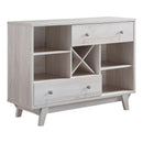 Tannery Multi-Storage Buffet in White Oak