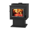 Iron Strike Grandview 300 Pedestal Freestanding Wood Stove GV300GL