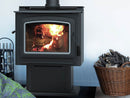 Iron Strike Grandview 300 Pedestal Freestanding Wood Stove GV300GL