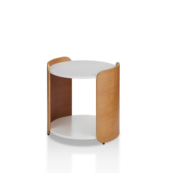 Jericho Modern Open Shelf End Table