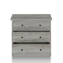 Zillett 3-Drawer Chest in Vintage Gray Oak