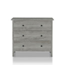 Zillett 3-Drawer Chest in Vintage Gray Oak