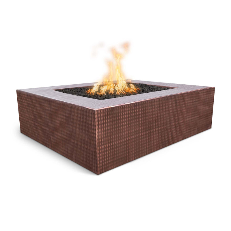 The Outdoor Plus - Quad Hammered Copper Fire Pit  