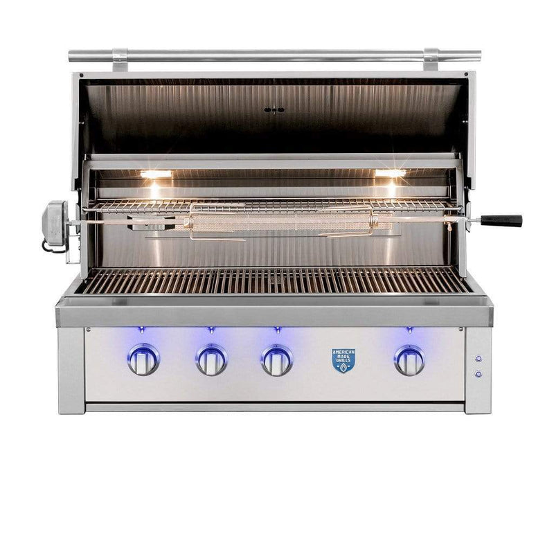 Summerset Estate Series 42" Built-In 3-Burner Gas Grill - Crafted in the USA for Authentic Grilling