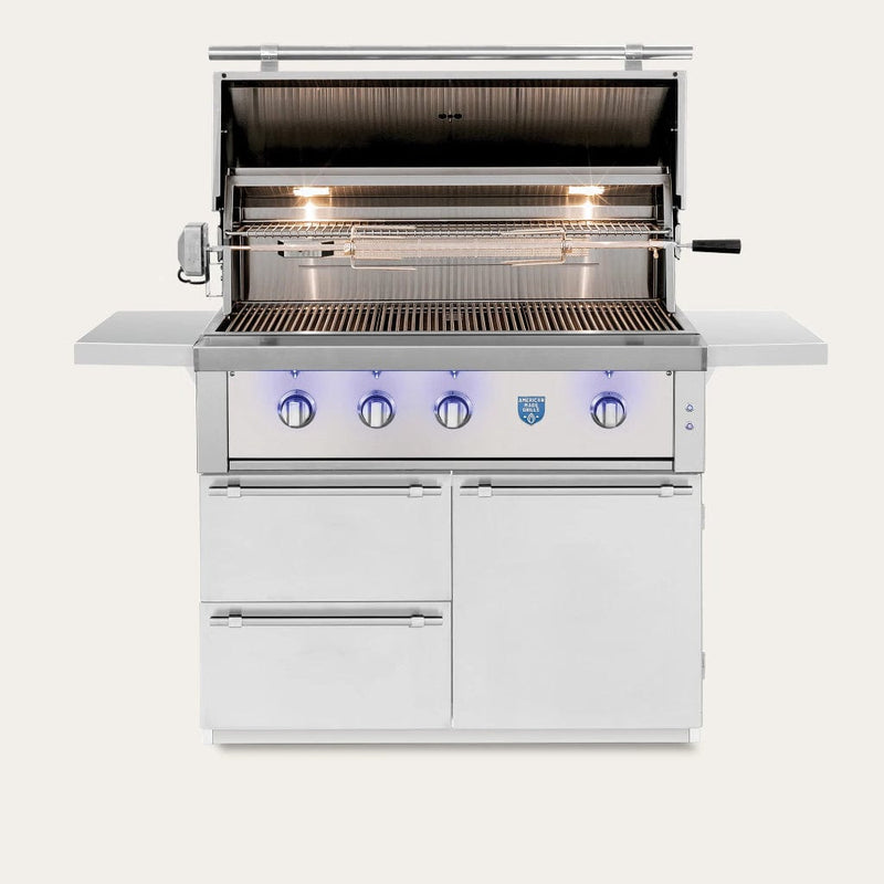 Summerset Estate Series 42" Freestanding Gas Grill - Crafted in the USA for Exceptional Grilling Performance