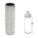 18'' x 36'' DuraTech Stainless Steel Chimney Pipe - 18DT-36