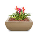 AVALON CONCRETE – PLANTER BOWL With WATER - AVALON large CONCRETE  PLANTER BOWL With WATER