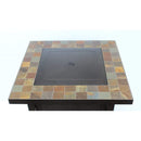 AZ Patio Heaters 30" Square Slate Tile Top Fire Pit