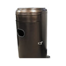 AZ Patio Heaters 34" Tall Hammered Patio Heater with Table - 48000 BTU's