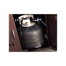 AZ Patio Heaters 38" Bronze/Stainless Steel Finish Propane Fire Pit