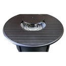 AZ Patio Heaters 49" Aluminum Round Slated Fire Pit
