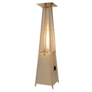 Pyramid glass Tube Patio Heater | BelleFlame