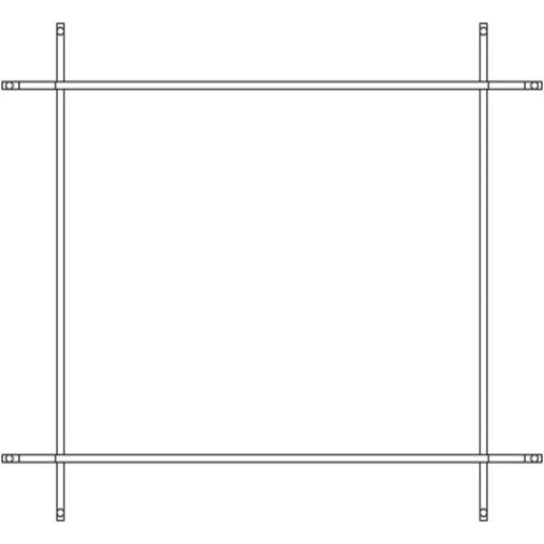 Empire | Decorative Forged Iron Front and Insets for 40" Rushmore Fireplace