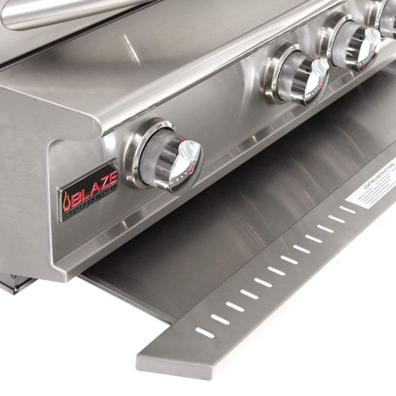 Blaze - Professional LUX 34" 3-Burner Built-In Gas Grill with Rear Infrared Burner