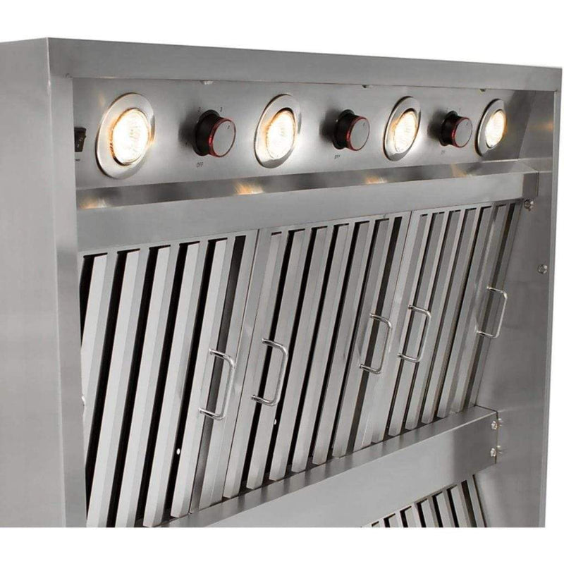 Blaze - 42" Stainless Steel Outdoor Wall-Mount Vent Hood