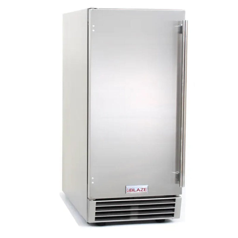 Blaze - 50 lbs. 15" Outdoor-Rated Ice Maker with Gravity Drain