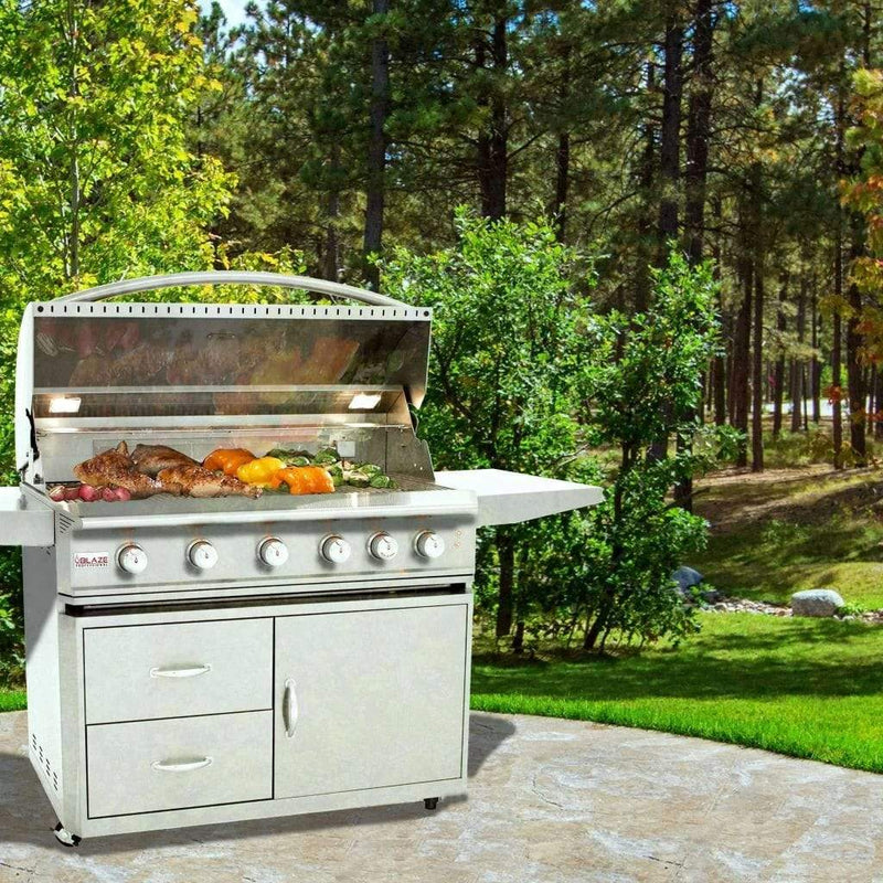 Blaze - Grill Cart for 25", 32", and 40" Traditional/LTE Gas Grills (Cart Only)