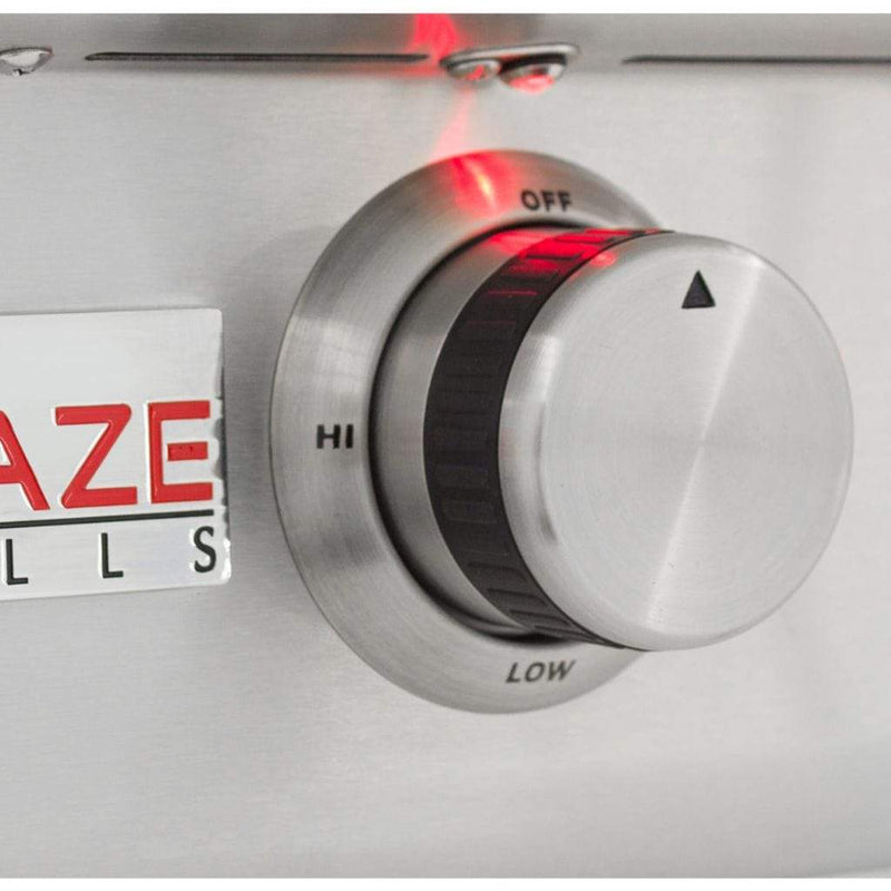 Blaze - 30" Premium LTE Built-In Gas Griddle with Illumination
