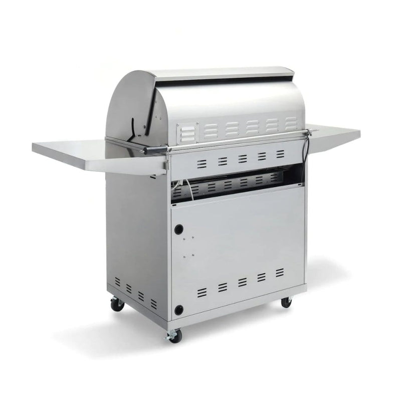 Blaze - Professional LUX 34" 3-Burner Freestanding Gas Grill with Rear Infrared Burner