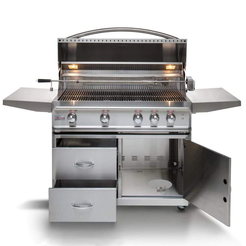 Blaze Professional Lux 44-inch 4-burner Freestanding Built-in Gas Grill