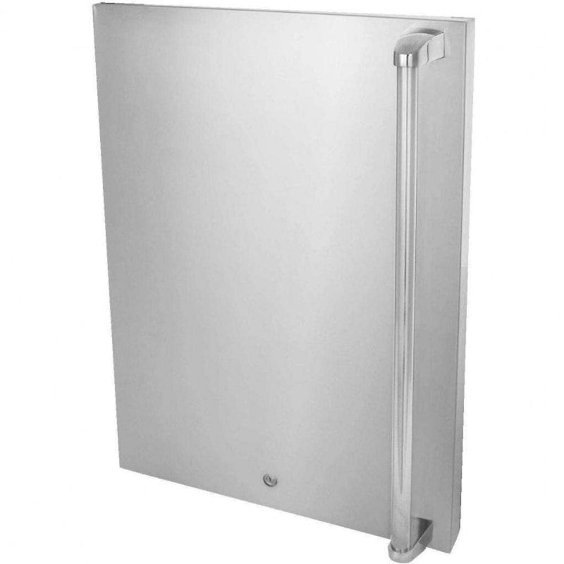 Stainless Front Door Enhancement for BLZ-SSRF126 4.4 Cu. Ft. Refrigerator by Blaze