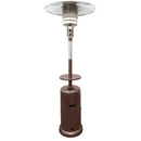 AZ Patio Heaters 34" Tall Hammered Patio Heater with Table - 48000 BTU's