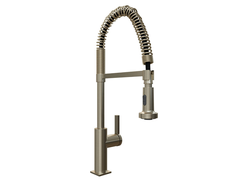 Commercial Pull Down Double Action Spray Faucet