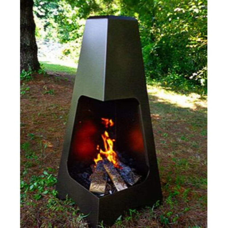 Buck Stove 46" Pyramid Wood Burning Outdoor Chiminea