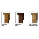 Monessen 32" Wall Cabinet Surround with Built-in Hearth for Fireplaces