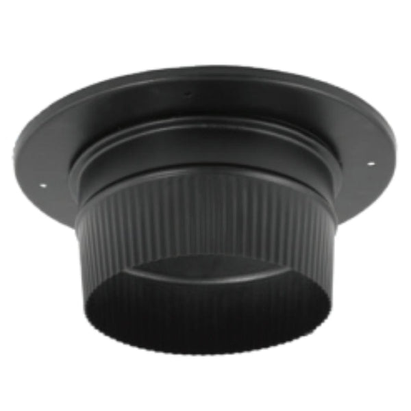 DuraVent DuraBlack Snap-Lock Adapter With Trim