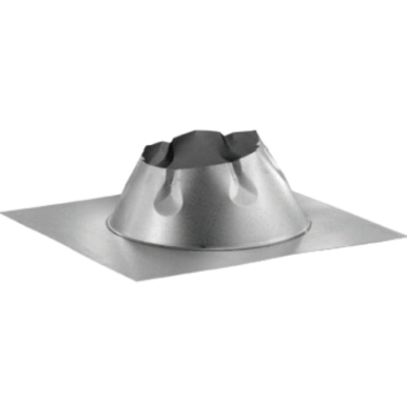 DuraVent DuraPlus 6"-8" Flat Roof Flashing Ventilated (Tall Cone)