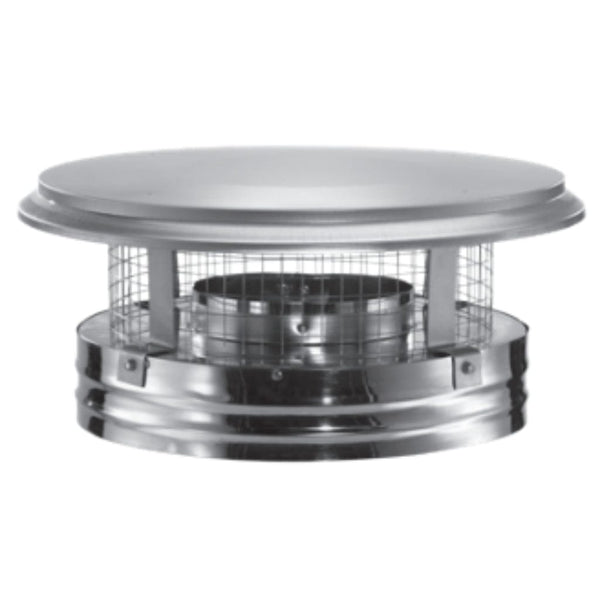 DuraVent DuraPlus 6"-8" Stainless Steel Chimney Cap