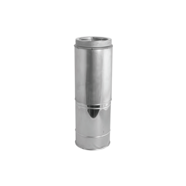 DuraVent DuraTech 6" Diameter 6DT-21TASS Adjustable Length Chimney Section