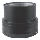 DuraVent DVL Double-Wall Black Stovepipe Decreaser