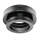 DuraVent | Black Double Wall Pipe Wood Stove Chimney Kit With Flat Ceiling