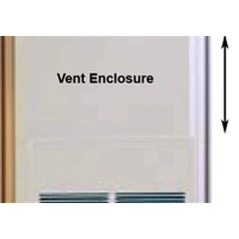 Empire | Vent Enclosure for FAW40 Conventional B-Vent Counterflow Wall Furnace