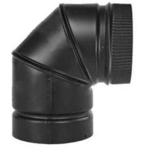 Napoleon 6"/7" 45/90 Degree Black Elbow (Set of 4)