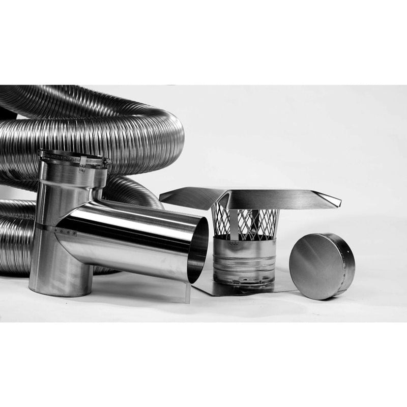 Selkirk - 4" to 8" Complete Smoothwall Standard Liner Kit (Stainless Flexible Liner)