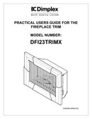 Dimplex Trim Adjustable Firebox