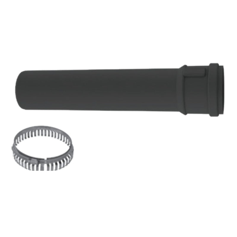 DuraVent 12" Length PolyPro Black UV-Resistant Single-Wall Pipe