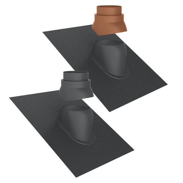 DuraVent 2"-4" Inner Diameter PolyPro Steep Roof Flashing