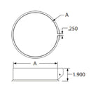 DuraVent 3"-6" Inner Diameter Gas Vent Support & Hardware Type B Gas Vent