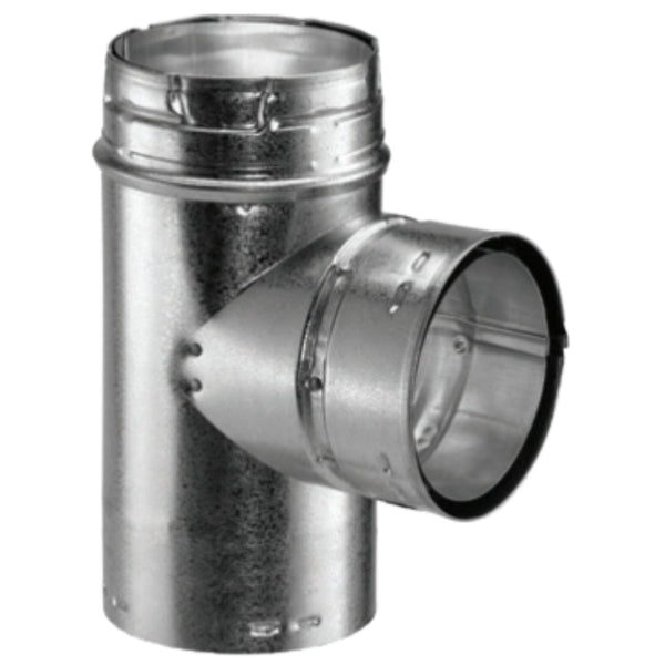 DuraVent 3"-8" Inner Diameter Type B Gas Vent Standard Tee