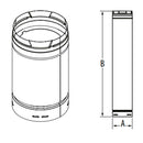 DuraVent PolyPro 8" Double-Wall Pipe