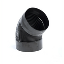 Kingsman - Black Chimney Pipe Elbow - 7" Inner Diameter