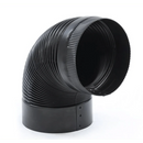 Kingsman - Black Chimney Pipe Elbow - 7" Inner Diameter