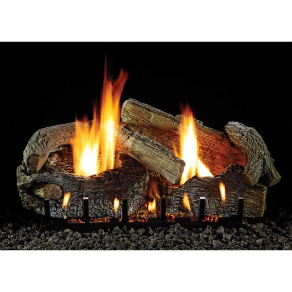 Empire | 18" Stacked Aged Oak Refractory Log Set